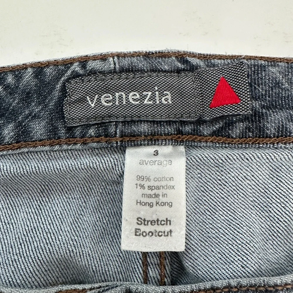 Venezia Womens Gray Stretch Bootcut Jeans‎ Size 16 Venezia size 3 Average Denim